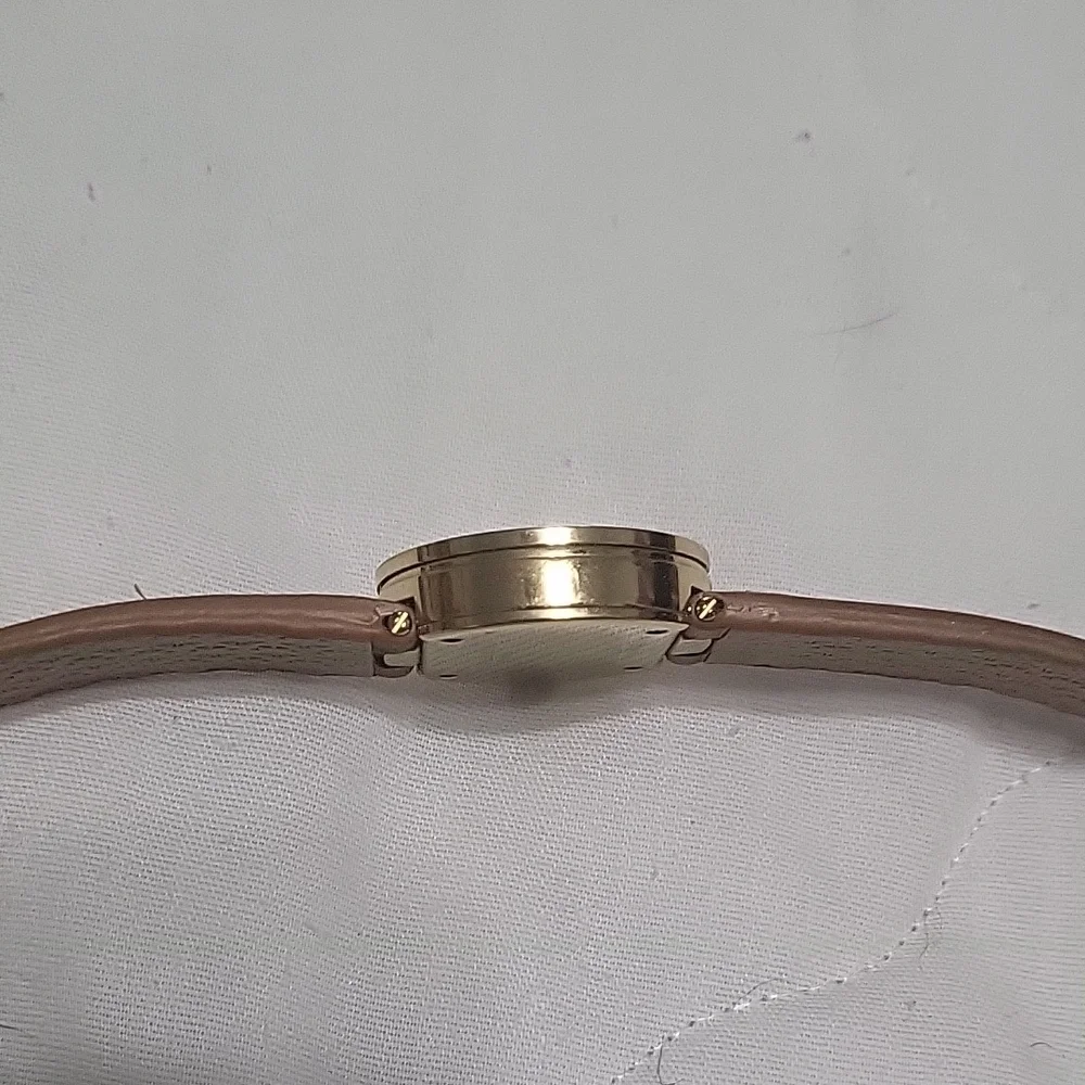 Tory Burch Gold and Tan Women's Watch - Picture 7 of 8
